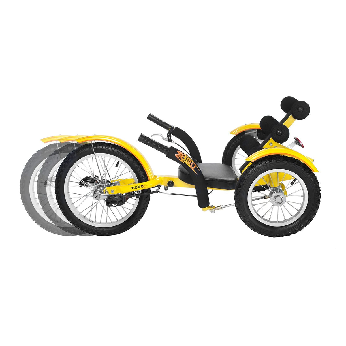 Mobo Mobito: The Ultimate 3-Wheeled Cruiser, Youth - Yellow Unisex