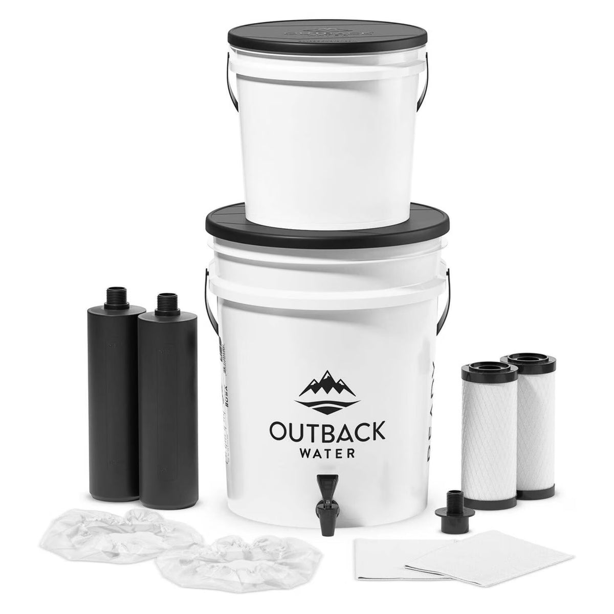 Outback Ready OB-25RDY-B Emergency Water Filtration System + Extra Filter Kit