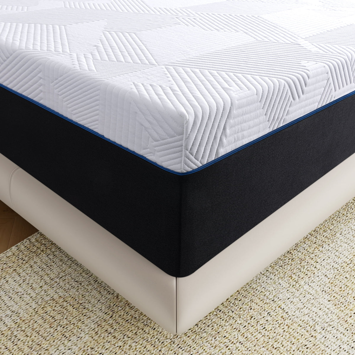 10" Queen Mattress, FCCTO Memory Foam Queen Mattress, Cooling and Comfortable