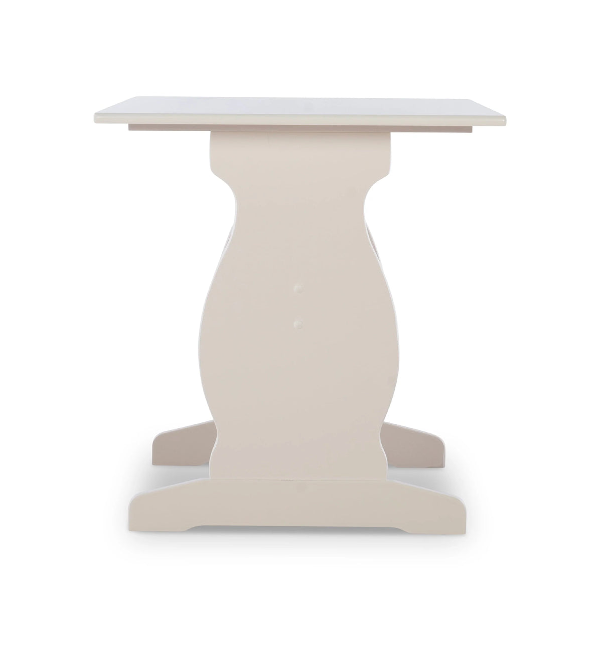 Linon Weston Corner Dining Breakfast Nook with Table and Bench, Seats 5-6, White Finish with Charcoal Fabric