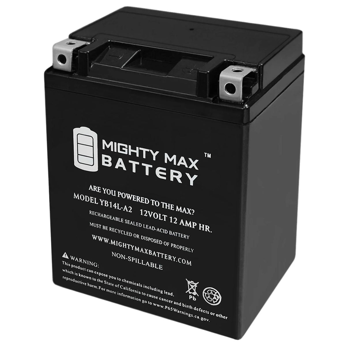 YB14L-A2 12V 12Ah Battery for Ducati 500 Pantah 2011