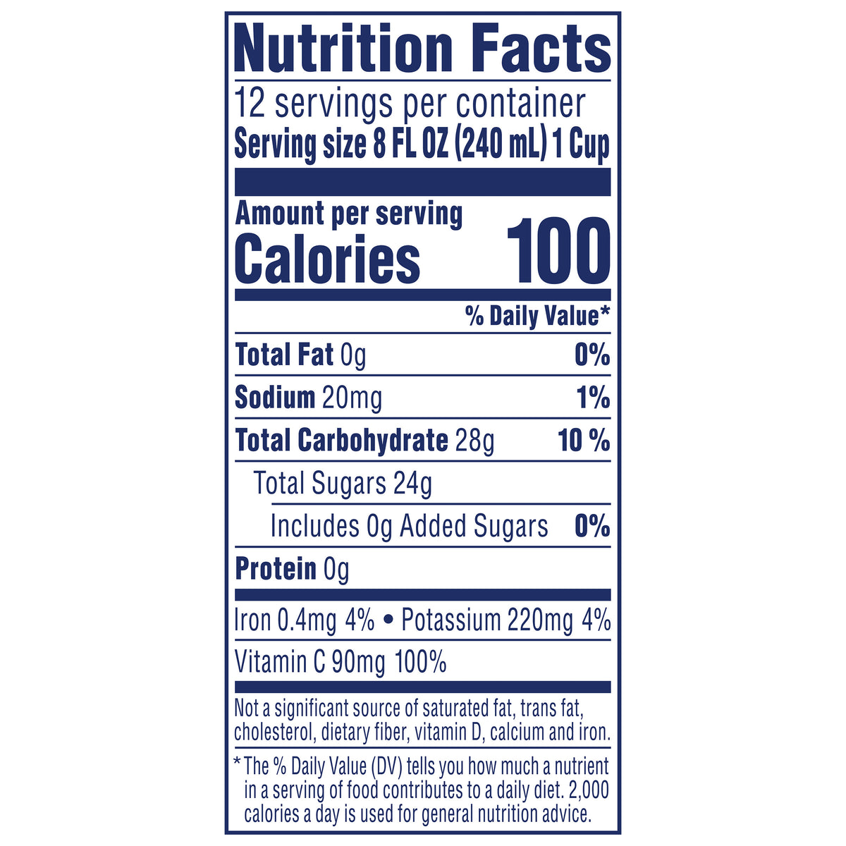 Kirkland Signature, Ocean Spray Cranberry Premium 100% Juice, 96 fl oz, 2-Count