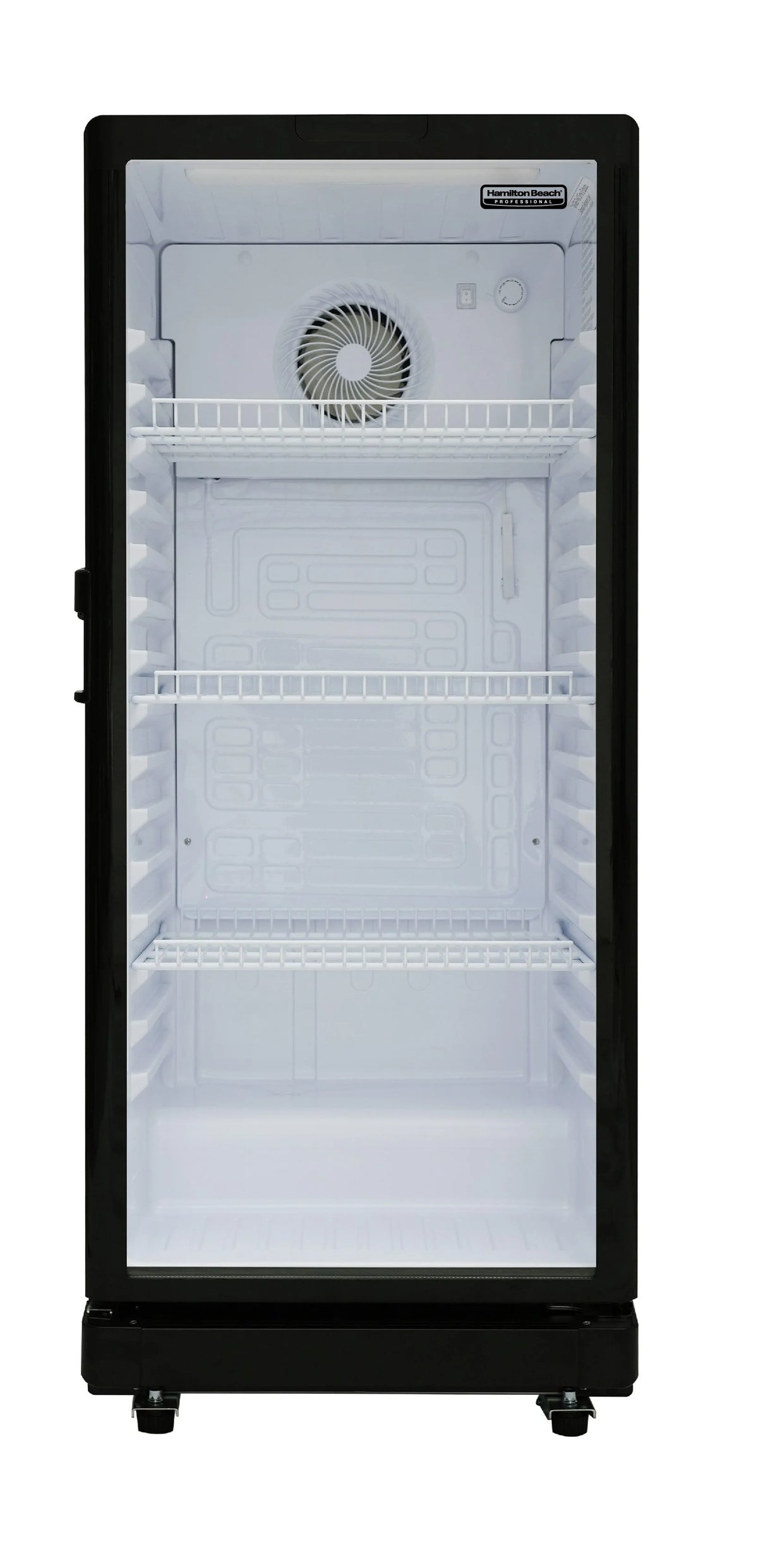 Hamilton Beach, 6.0 CU. FT. Commercial Beverage Glass Door Refrigerator