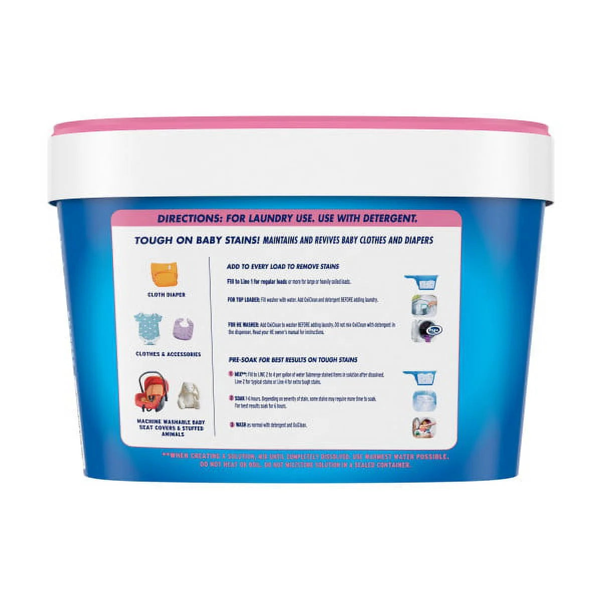 OxiClean Baby Stain Soaker, 3lbs. - Pack of 6