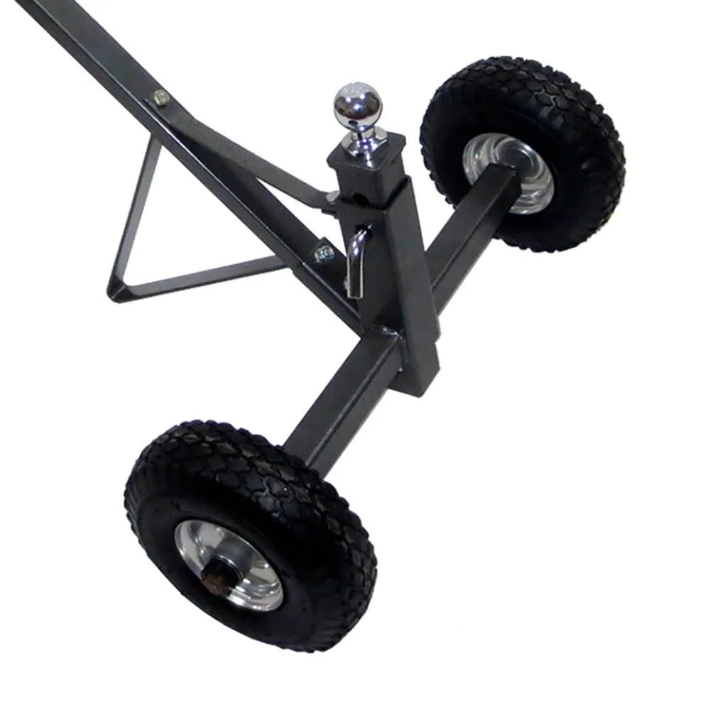 Tow Tuff Adjustable Heavy Duty 800 Pound Capacity Portable Trailer Dolly