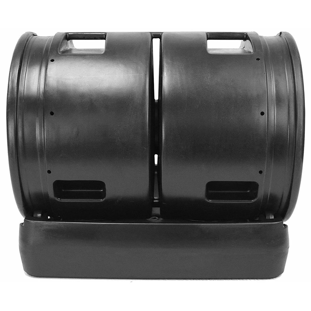 Good Ideas Compost Wizard Outdoor Dual Tumbler Compost Container, Black