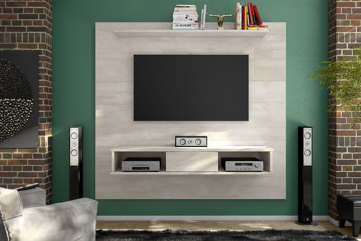 Midtown Concept Omaha 2-Shelf TV-Board (Up to 70inch TVs)