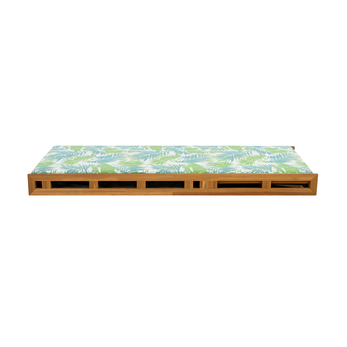 Patio Seating LOUNGE CHAISE SET, ACACIA WOOD WITH WATER-RESISTANT LOUNGE CUSHIONS (CREAM & 4 INCH THICK) - MATCHING DARK GREY VERSION AVAILABLE,Outdoor Seating