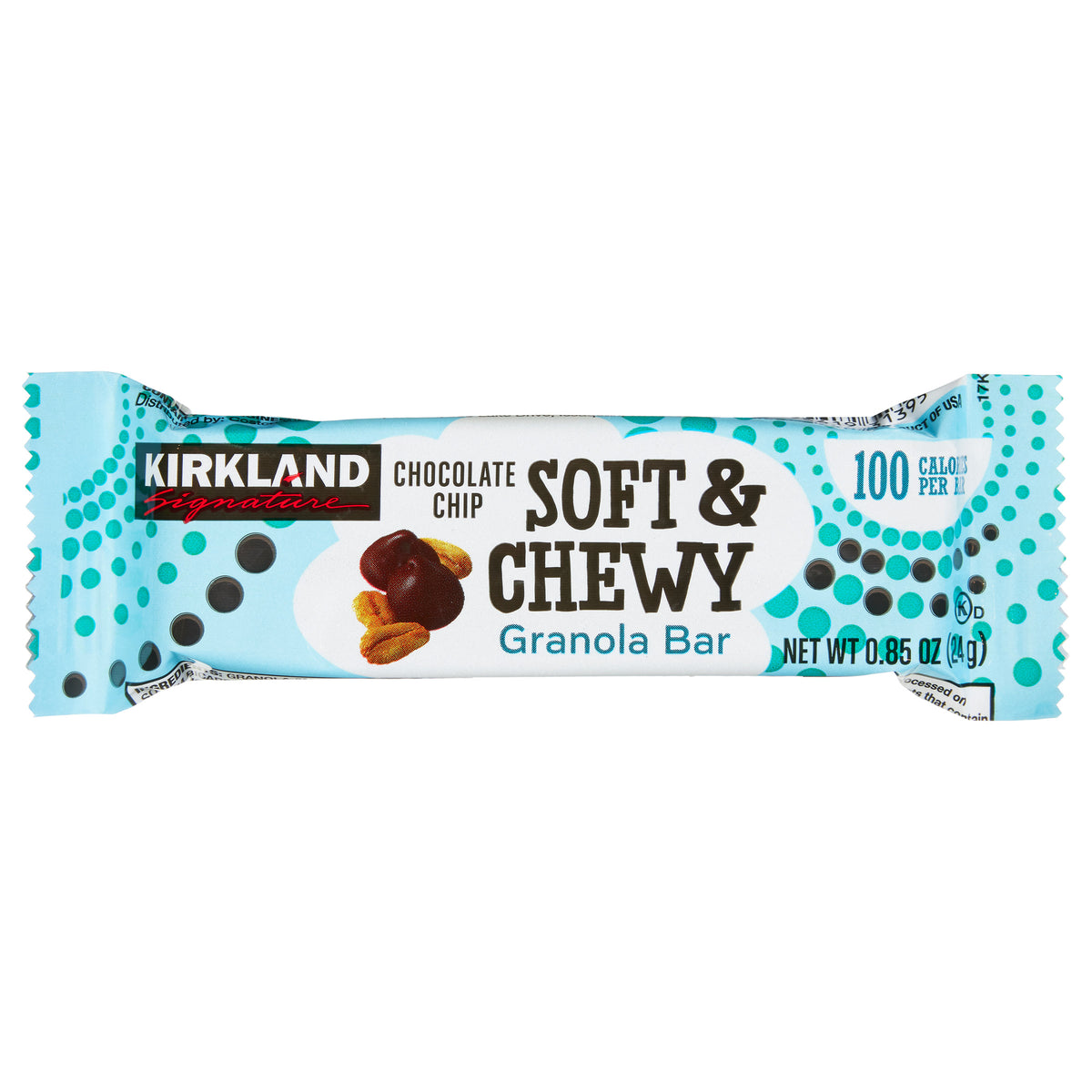 Kirkland Signature Soft & Chewy Granola Bars, 0.85 oz, 64-count