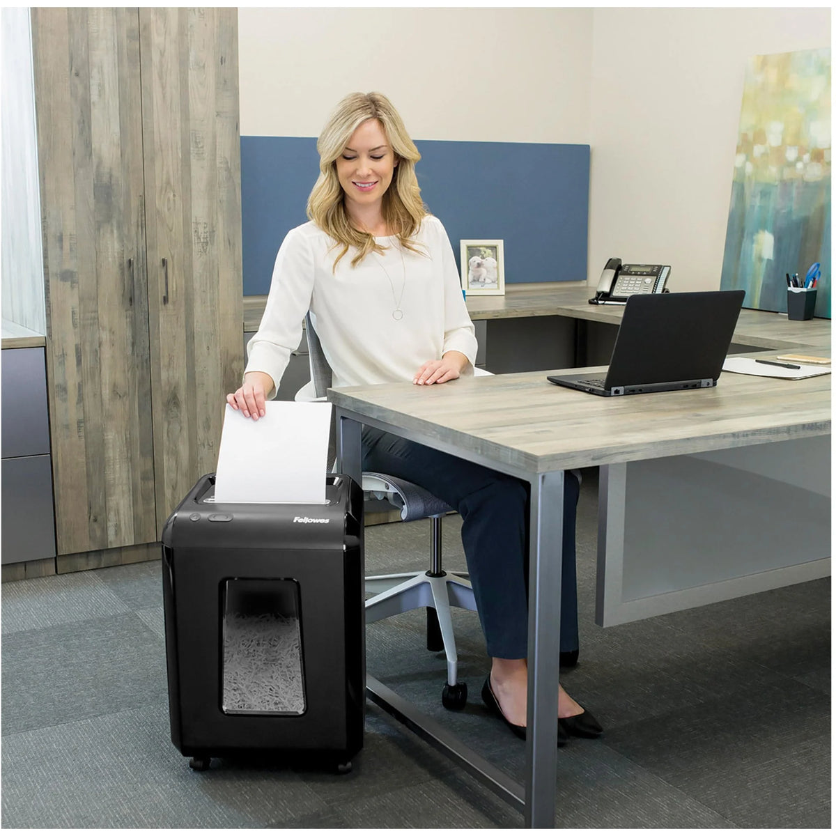 Fellowes® Powershred® 92Cs 18 Sheet Cross-Cut Shredder