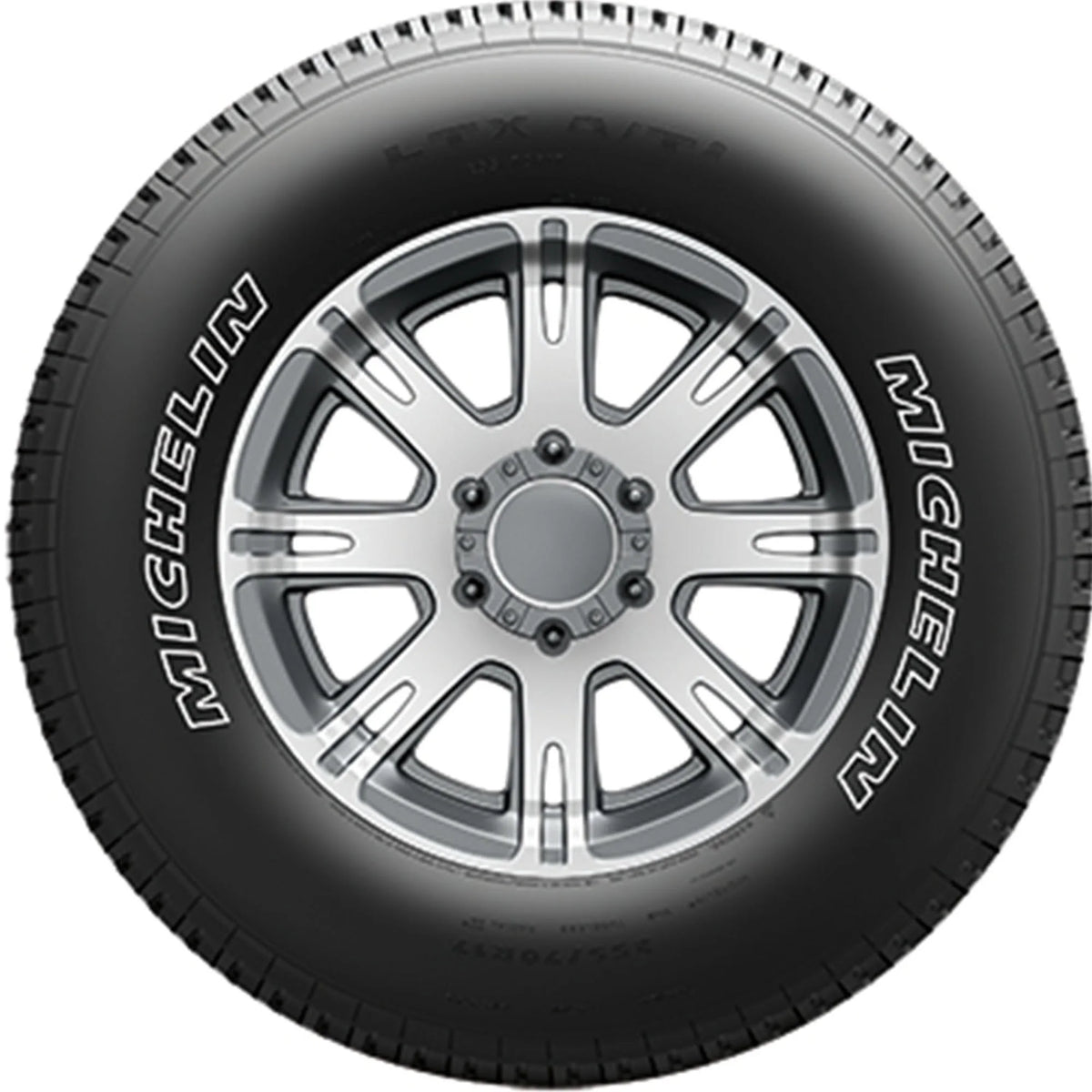 Michelin LTX A/T2 All-Season LT265/70R17/E 121/118R Tire Fits: 2017 Chevrolet Silverado 1500 WT, 2014-15 Chevrolet Silverado 1500 WT