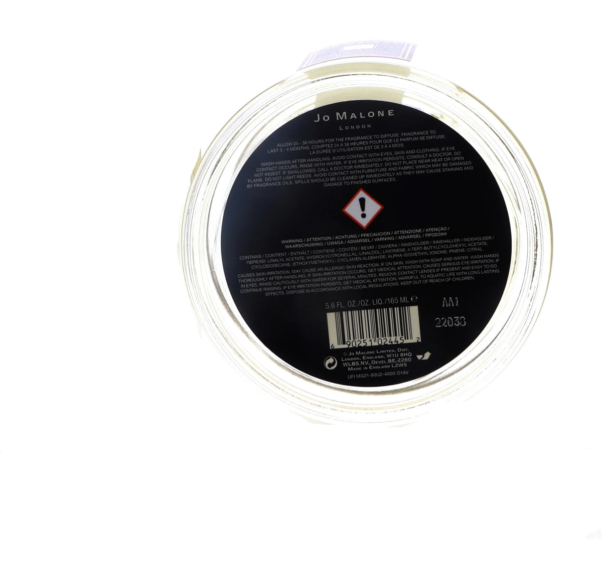 Jo Malone London Lime Basil & Mandarin Scent Surround Diffuser