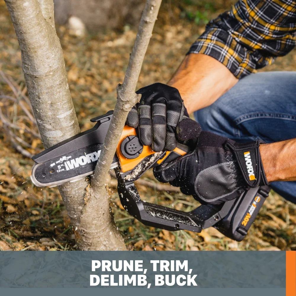 Worx WG324 20V Power Share 5" Cordless Pruning Saw