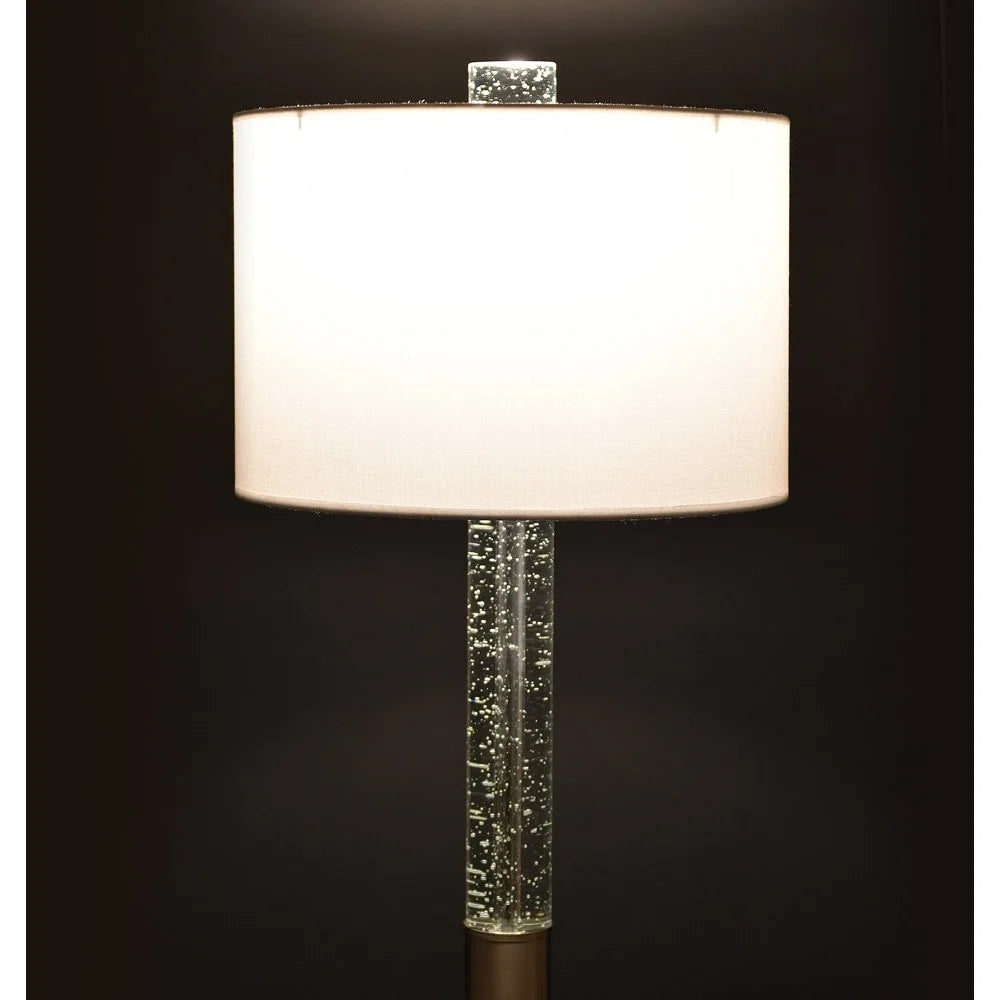 HomeGlam Fusion Bubble Crystal 62.5-inch H Floor Lamp