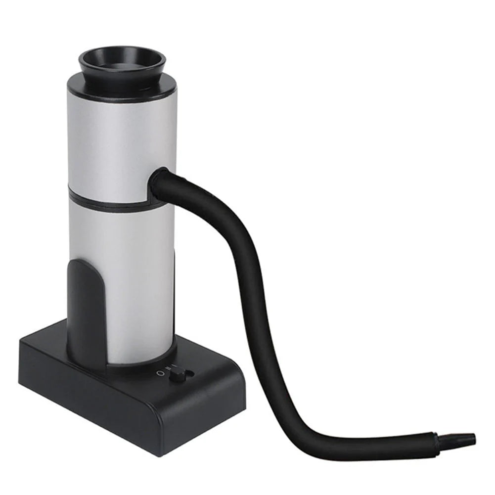 Mduoduo Handheld Portable Smoking Smoke Infuser, Smoking Gun, Smoke Infuser for BBQ Cocktail Drink Food Silver