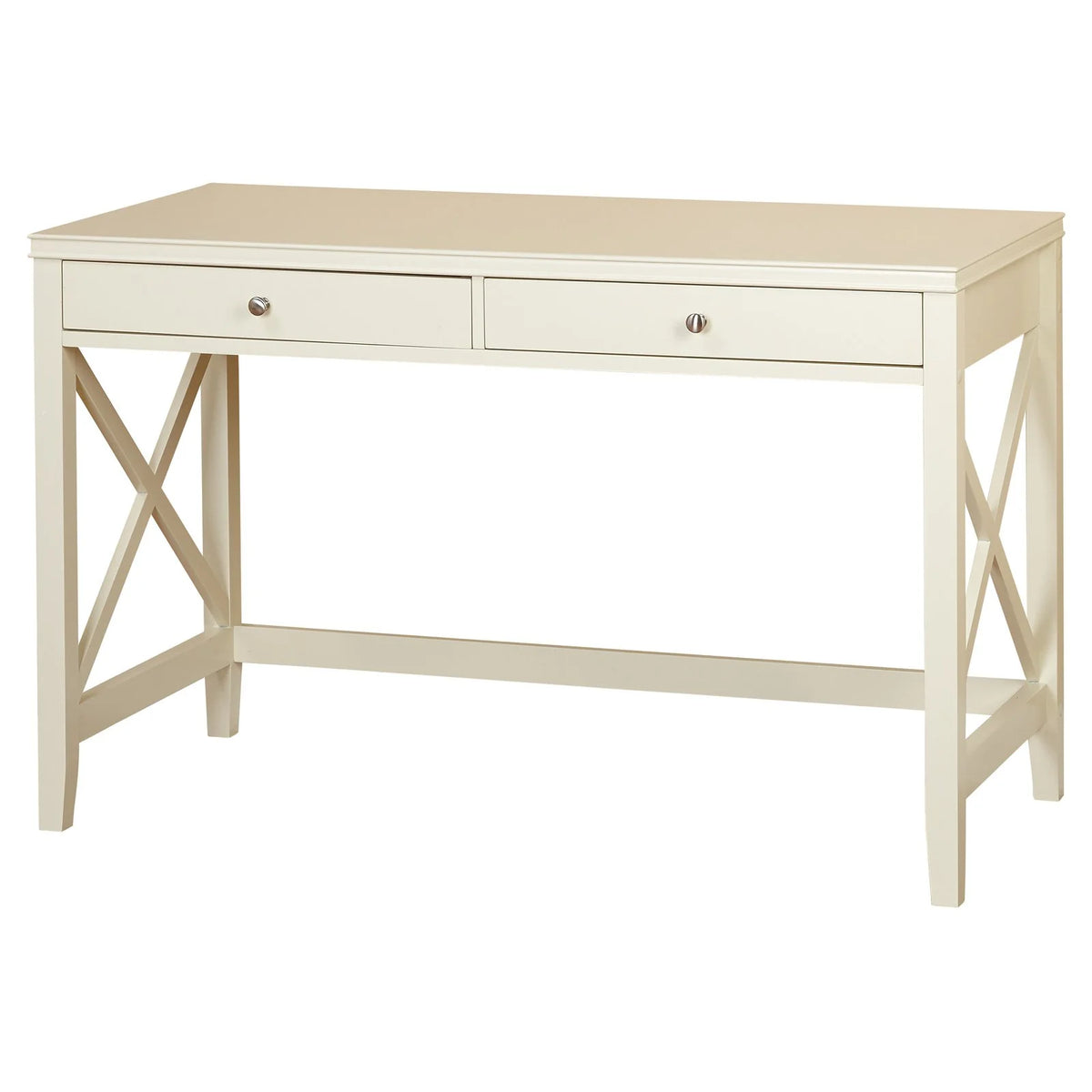 Simple Living  Anderson X Desk Black Painted