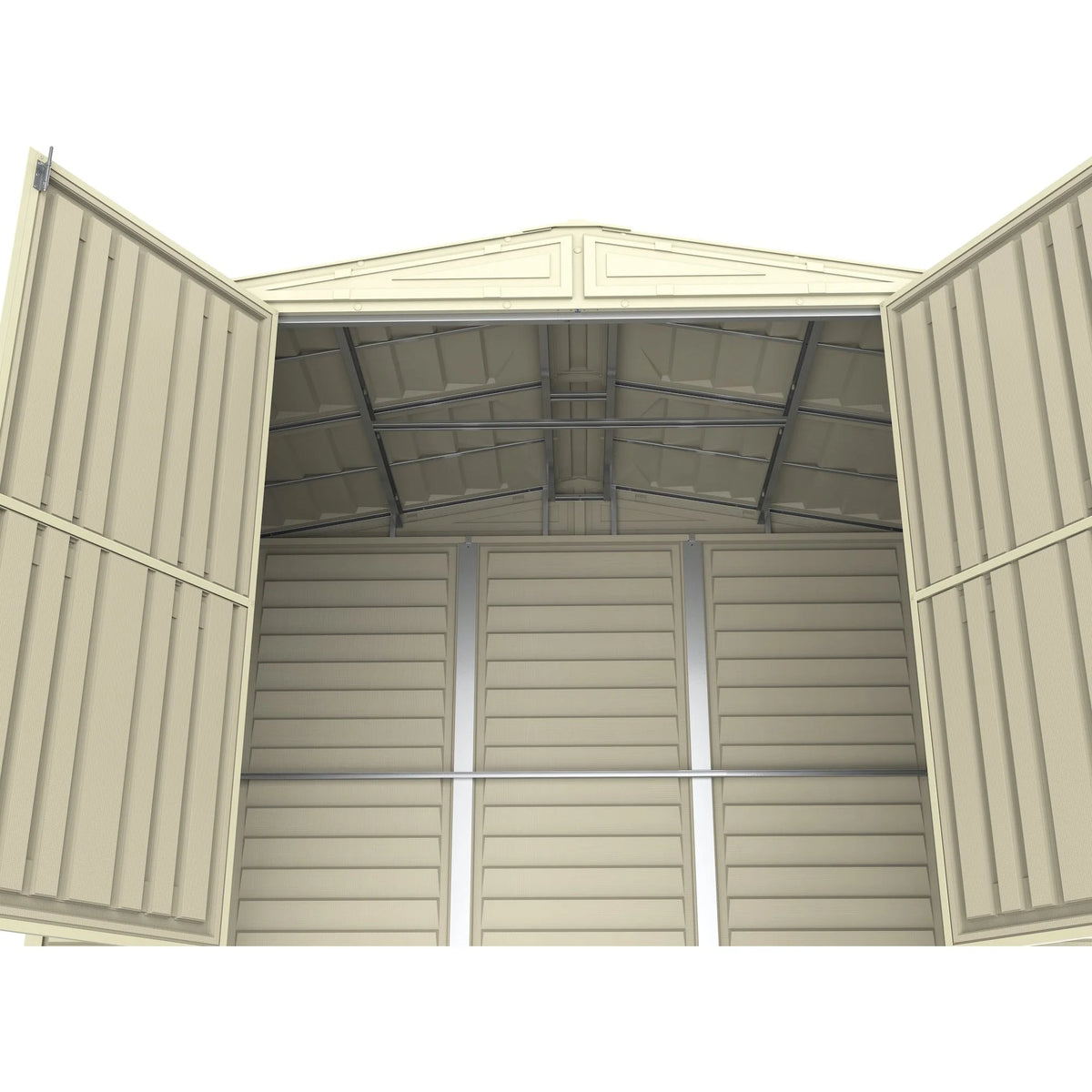 Duramax 8ft x 5.5ft Duramate Vinyl Shed with Foundation