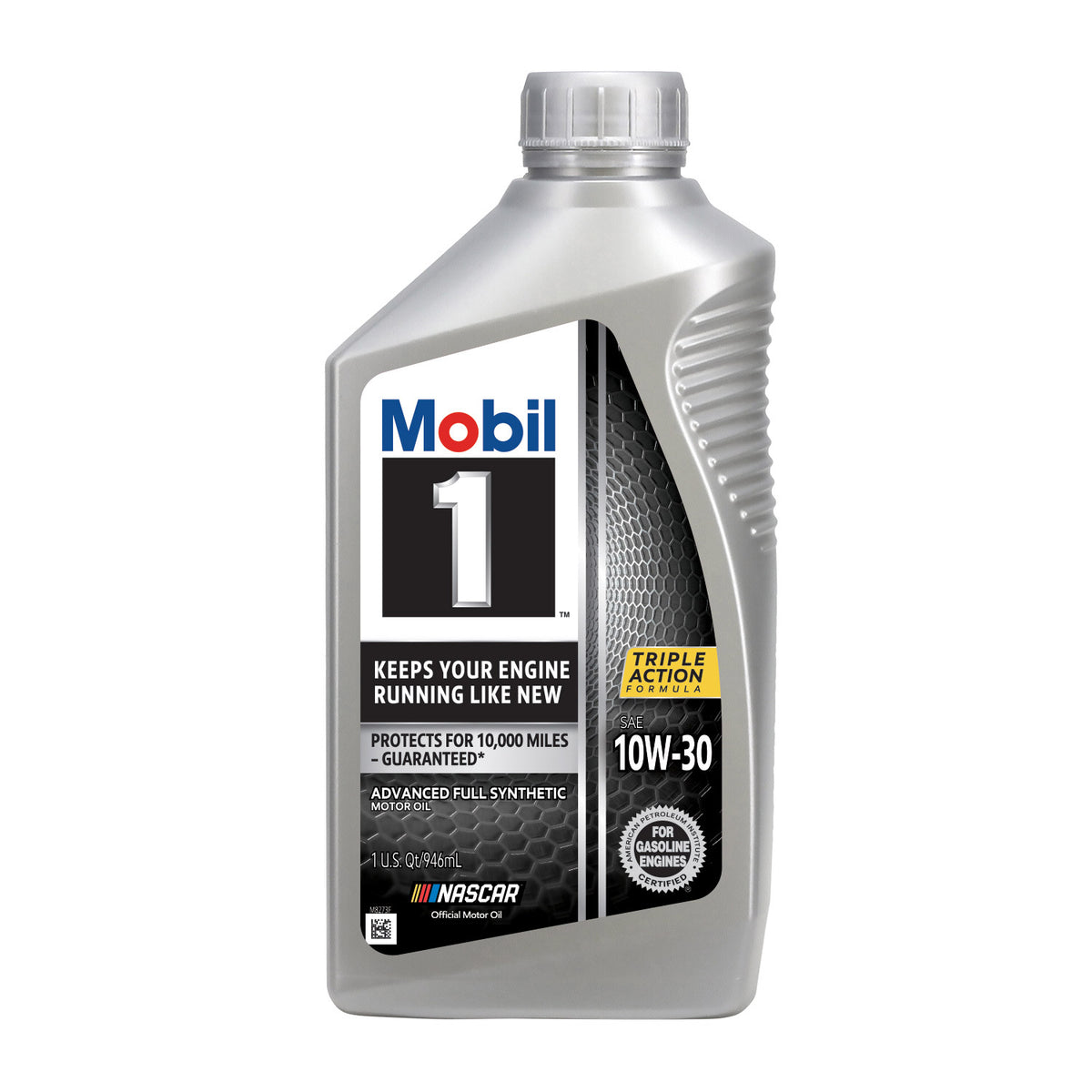 Mobil 1 Advanced Full Synthetic Motor Oil 10W-30, 1-Quart/6-pack