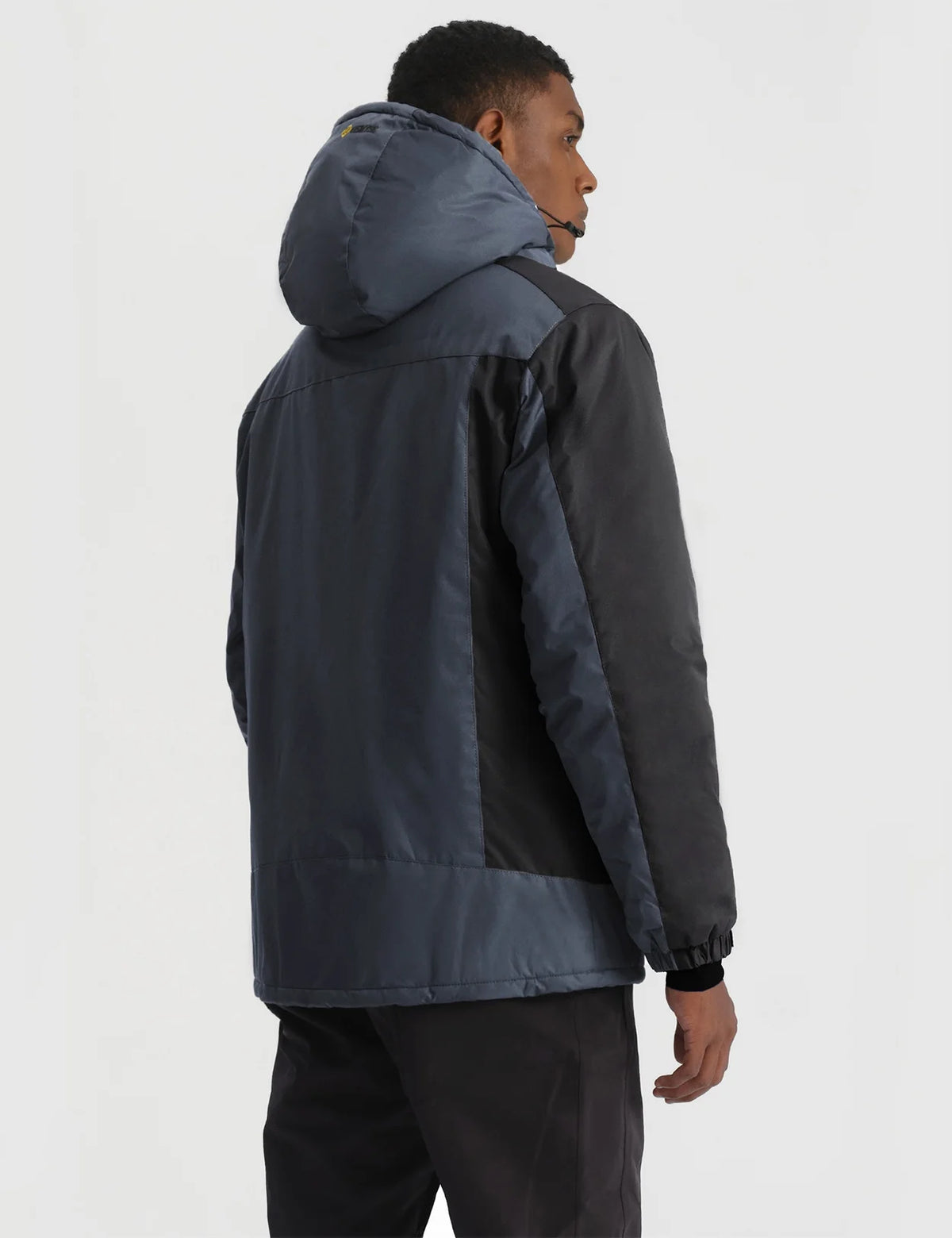GEMYSE Mens Mountain Ski Snow Jacket Waterproof Windbreaker for Winter Rain(Graphite Grey, XL)
