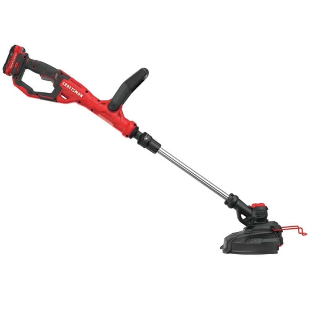 Restored Craftsman CMCST900D1R 20V WEEDWACKER Automatic Feed Lithium-Ion 13 in. Cordless String Trimmer/Edger Kit (2 Ah) (Refurbished)