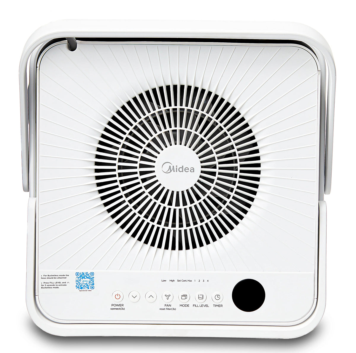 Midea Cube 20-Pint Smart Wi-Fi Dehumidifier, White, Automatic Shut-Off