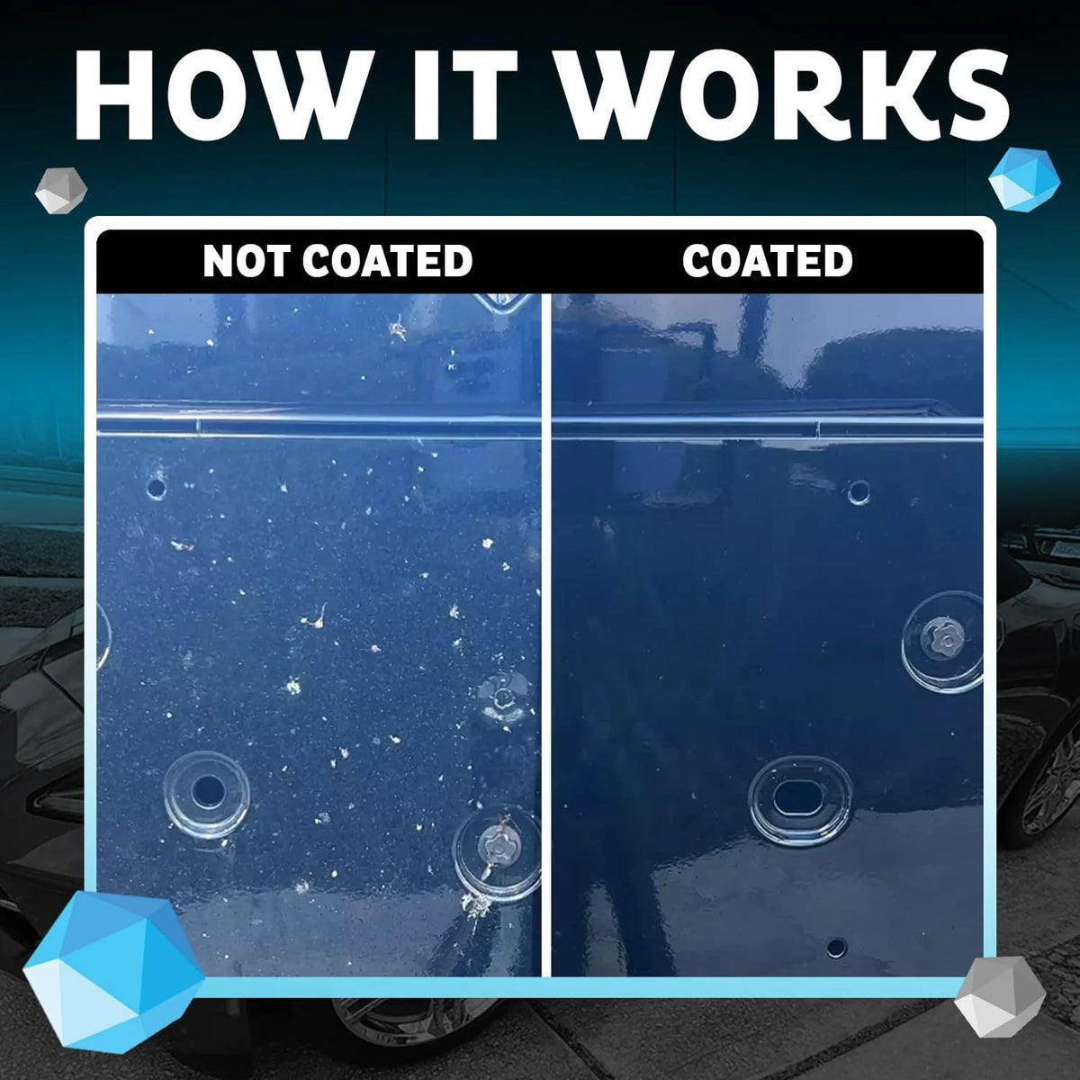 MAXLONE? 20oz Car Spray with Triphene?, Quick Spray & Wipe All Purpose Waterless Detailer, Better Than Any Car Detailing Kit - Clean, Shine, Protect Paint, Glass, Wheels, and Trim Without Pre-Washing