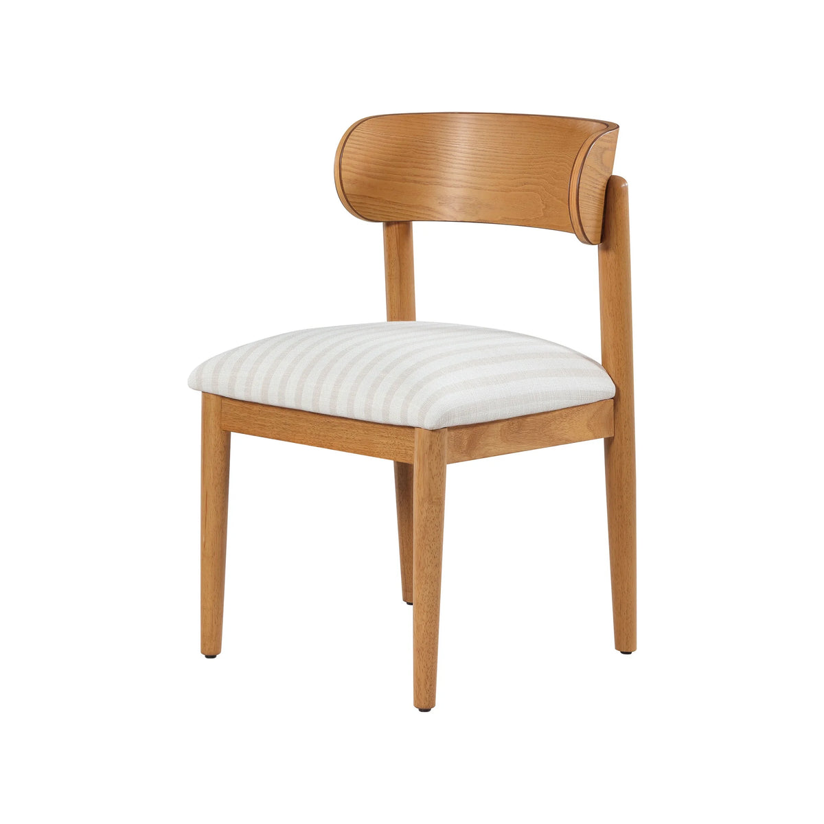 Beautiful Drew Dining Room Chair by Drew Barrymore, Rich Black Finish, 2 Pack