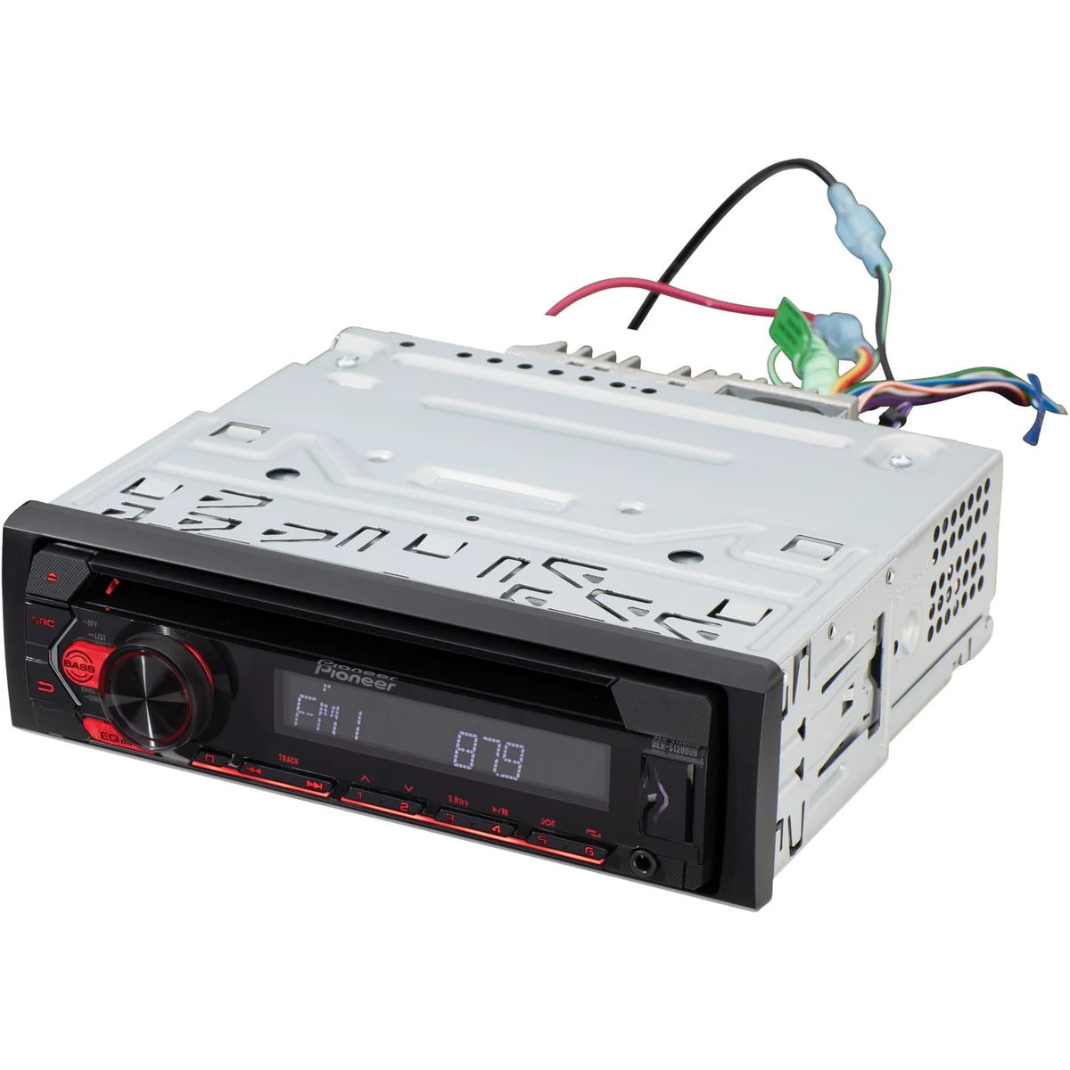 Pioneer DEH-S1200UB Single-DIN In-Dash CD Player with USB Port