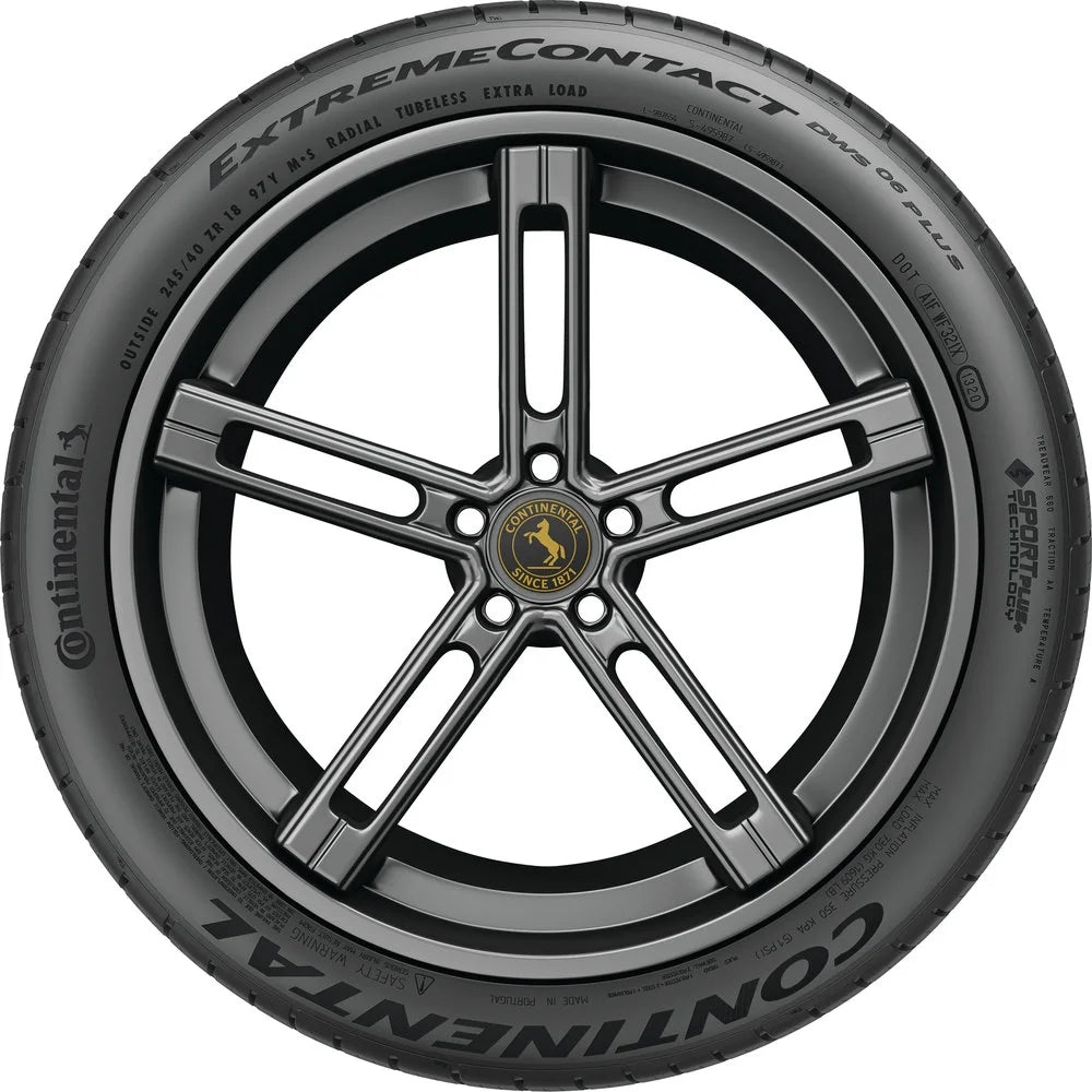 Set of 4 Continental ExtremeContact DWS06 PLUS 225/50ZR17 94W Tires 2255017 225 50 17