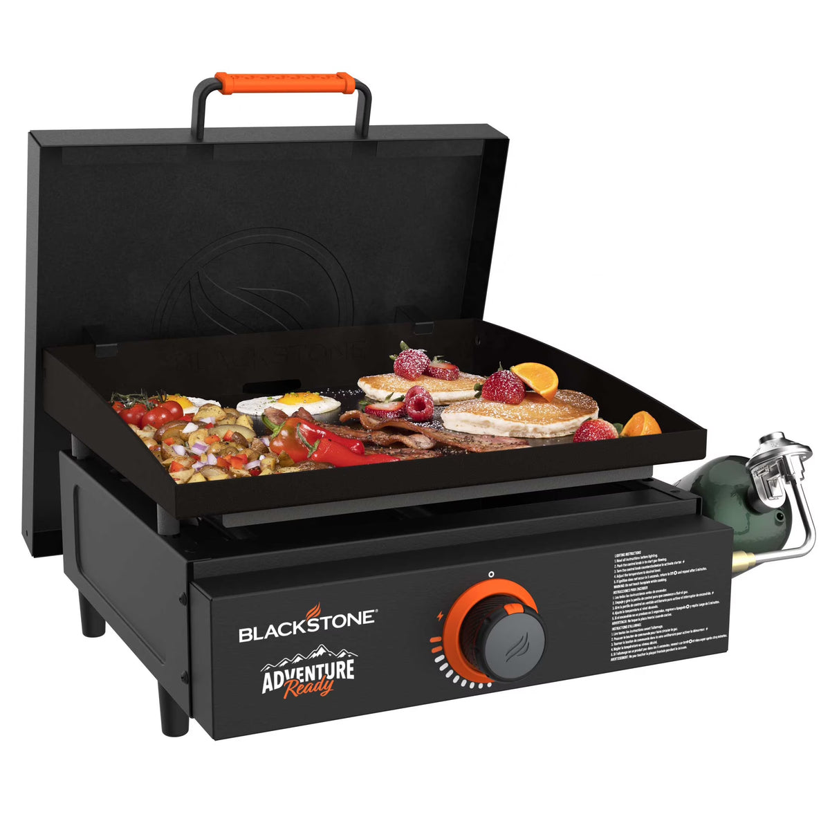 Blackstone Adventure Ready 17” Propane Griddle with Hard Cover