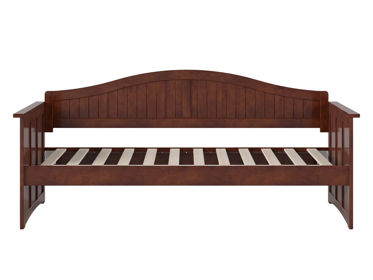 AFI Nantucket Wood Twin Size Daybed Frame Walnut