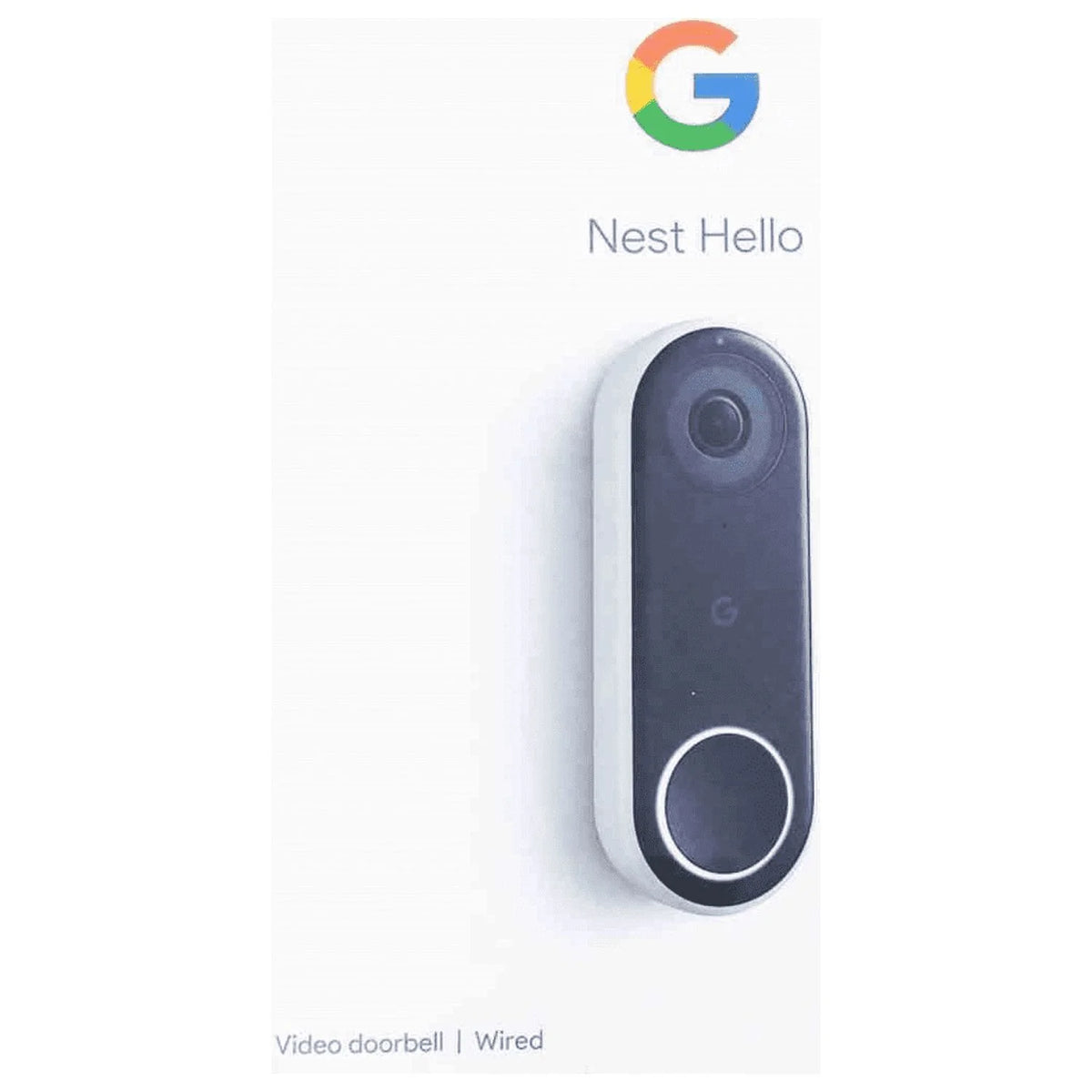 Google Nest Hello NC5100US Smart Wi-Fi Video Doorbell