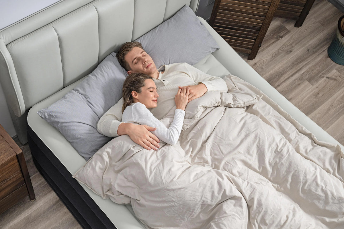 Bestway Tritech Air Mattress Queen 24" with Built-in AC Pump Included
