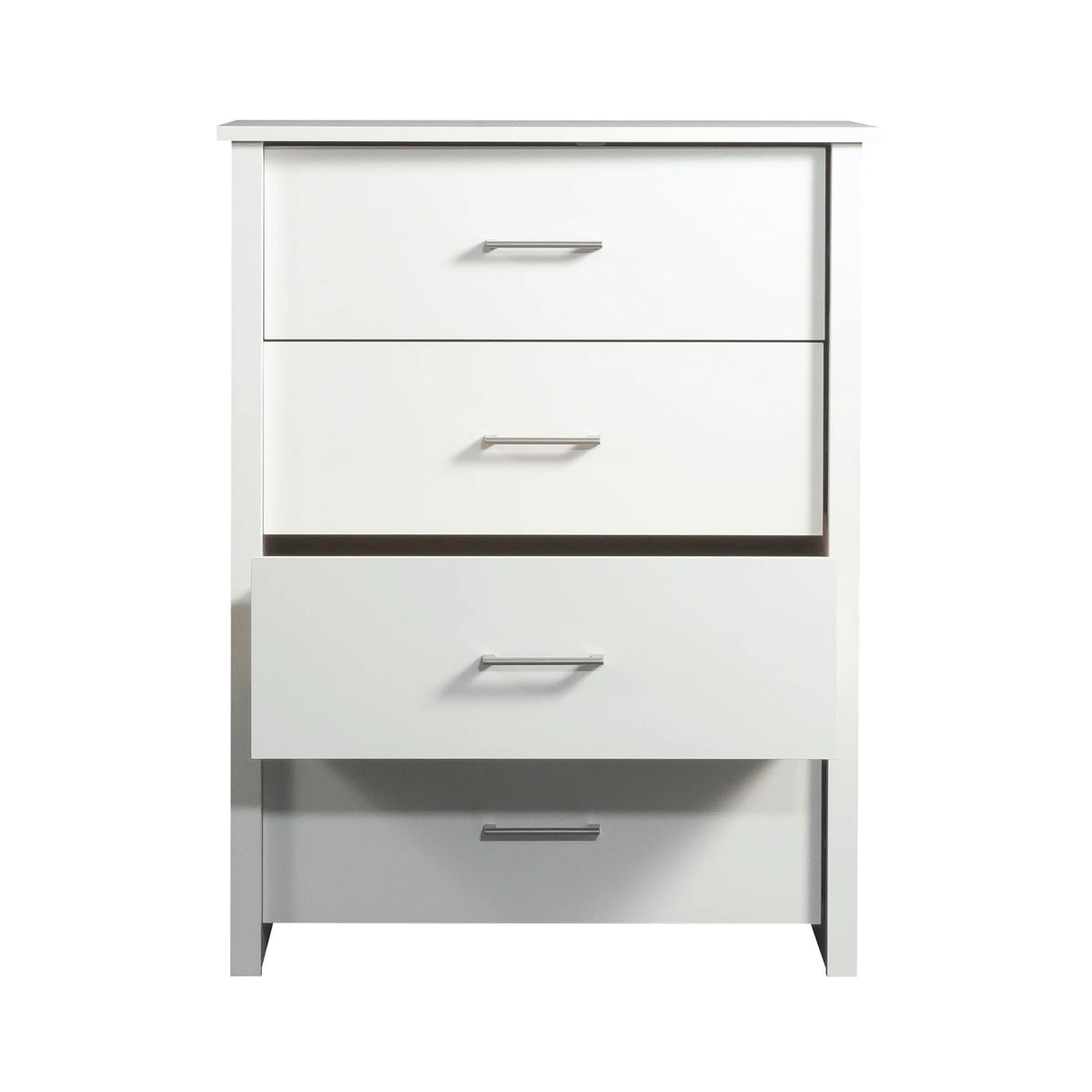 Mainstays Hillside 4-Drawer Dresser, Charcoal Finish