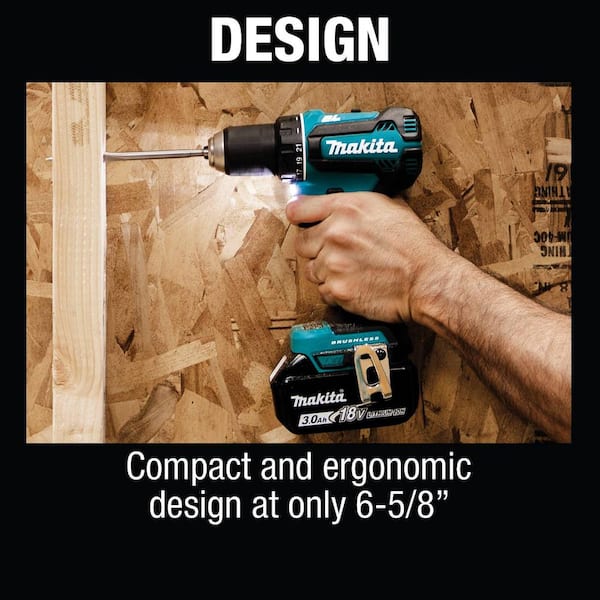 18V LXT Lithium-Ion Brushless Cordless 1/2 in. Driver-Drill Kit, 3.0Ah