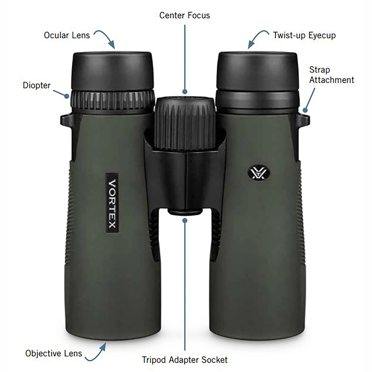 Vortex Optics Diamondback HD Binoculars 10x42