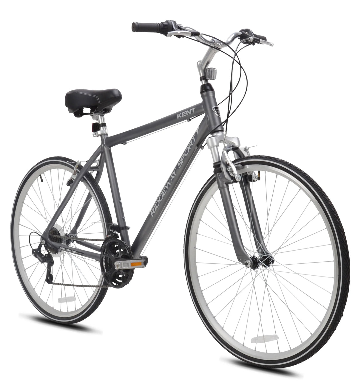 700C Kent Ridgeway Sport Adult Bicycle, Grey
