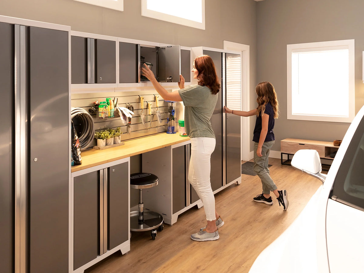 NewAge Products Bold Series 9-Piece Garage Storage Cabinet Set