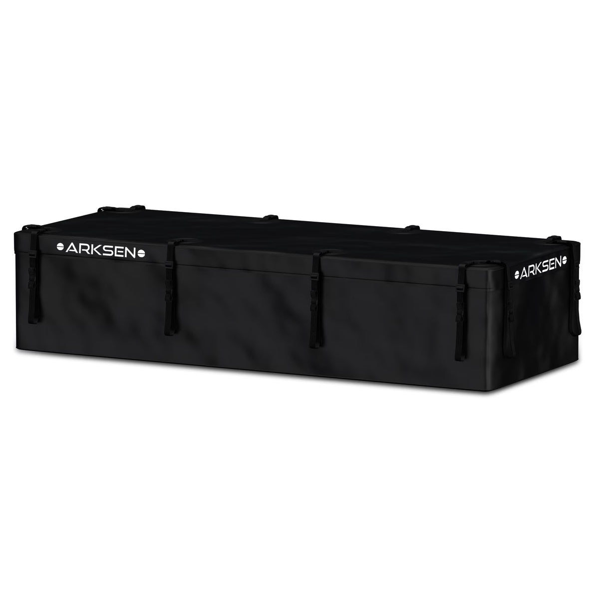 Arksen 29 Cubic Feet Waterproof Roof Top Luggage Storage Bag Heavy Duty Car Carrier Rooftop Bag W/ 12 Reinforced Straps, External Anti-slip Mat, 8 Door Hooks, For All Vechicles With/Without Rack