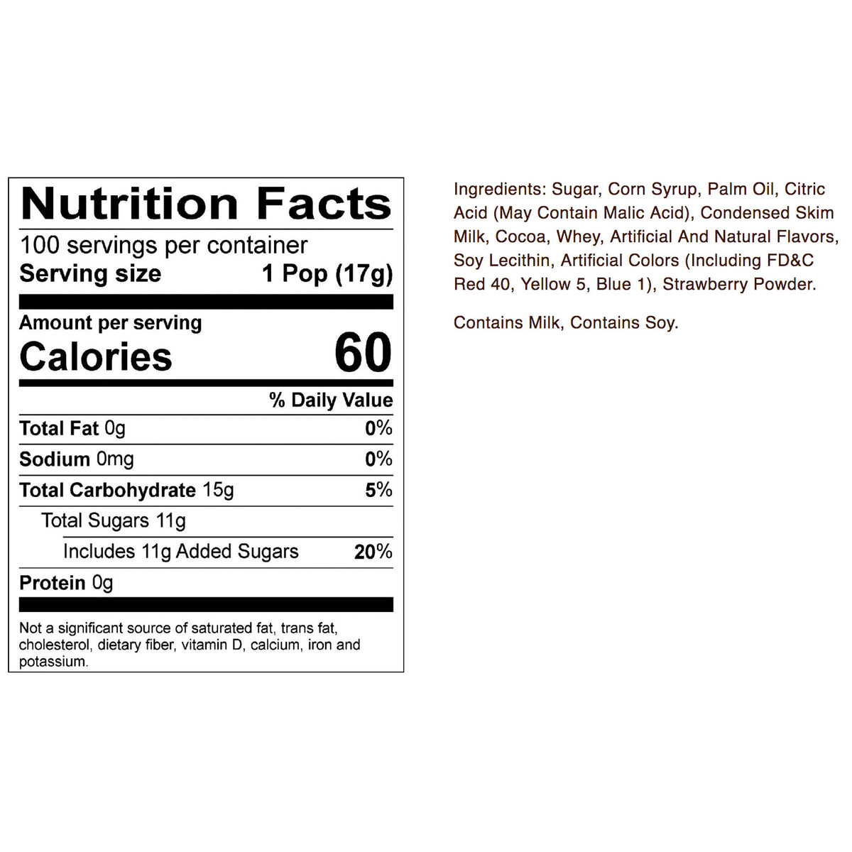 Tootsie Pops, Fun Flavor, 0.6 oz, Assorted, 100-count