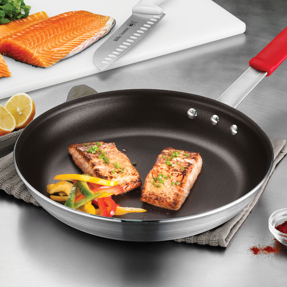 Tramontina Professional 12' Restaurant Fry Pan, Nonstick Aluminum