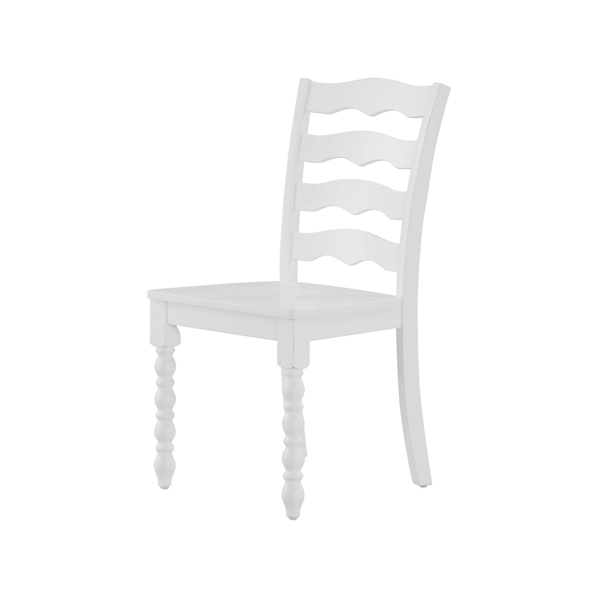 Pioneer Woman Harper Solid Wood Dining Chairs, 2 Pack, White