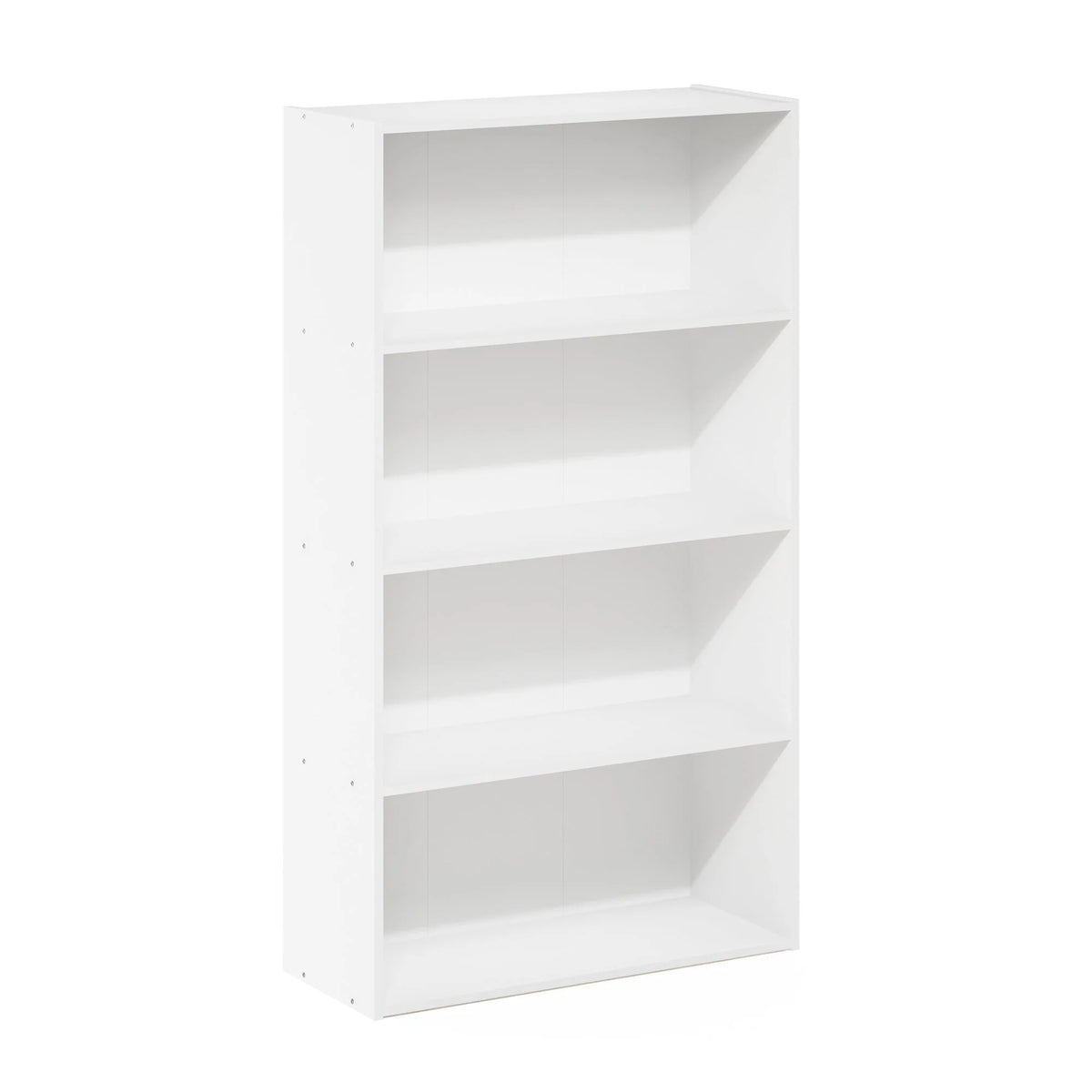Furinno Pasir 4-Tier Open Shelf, White