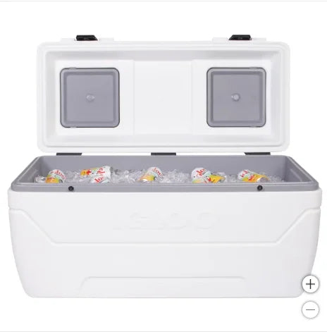 Igloo 165-quart Maxcold Chest Cooler with Butterfly Quick Access Hatch