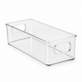 Clear Refrigerator Storage Bin – Stackable Fridge Organizer