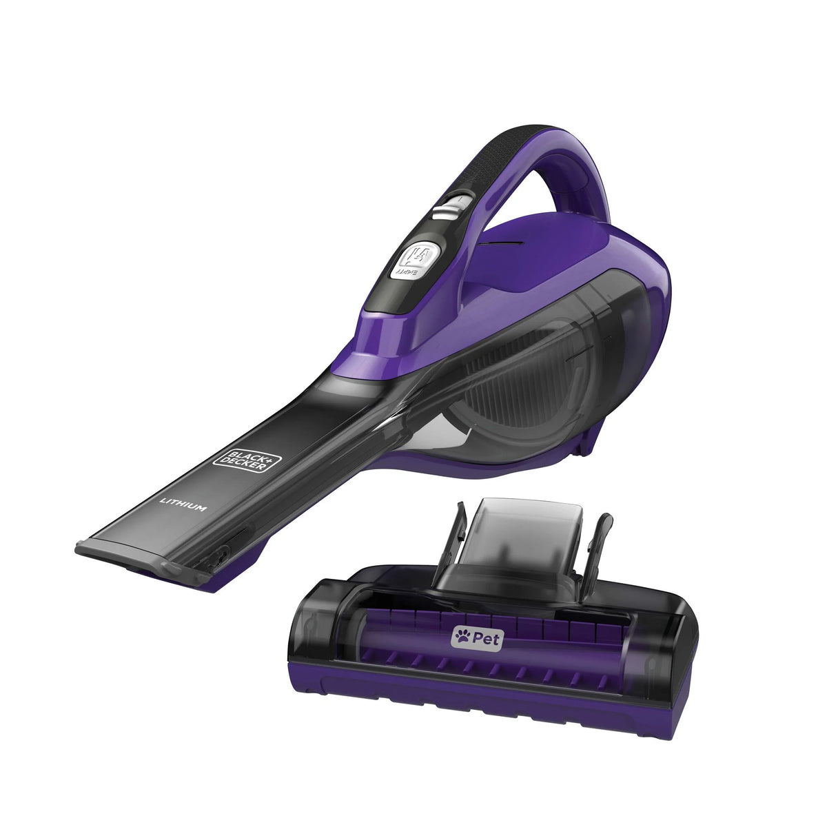 BLACK+DECKER Dustbuster furbuster AdvanceClean Cordless Pet Handheld Vacuum, HLVA325JP07