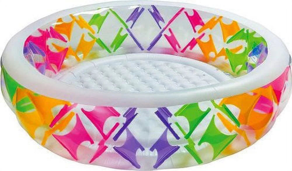 Intex 90" Swim Center Color Pinwheel Whirlpool