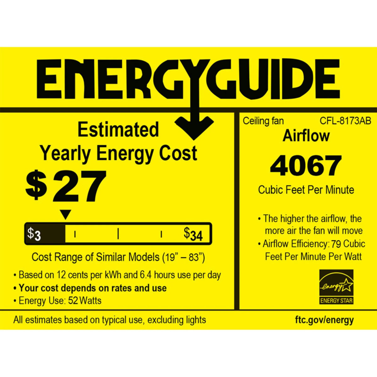 Tarudor 52 inches Indoor Bronze Finish Remote Controlled Ceiling Fan