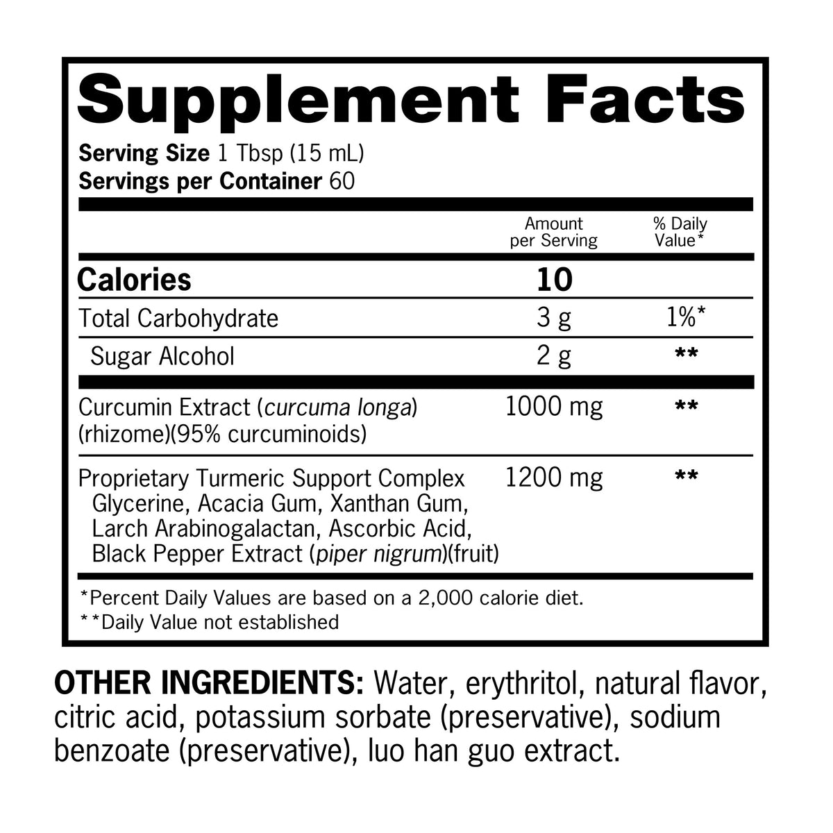 Qunol Liquid Turmeric 1,000 mg., 30.4 Fluid Ounces