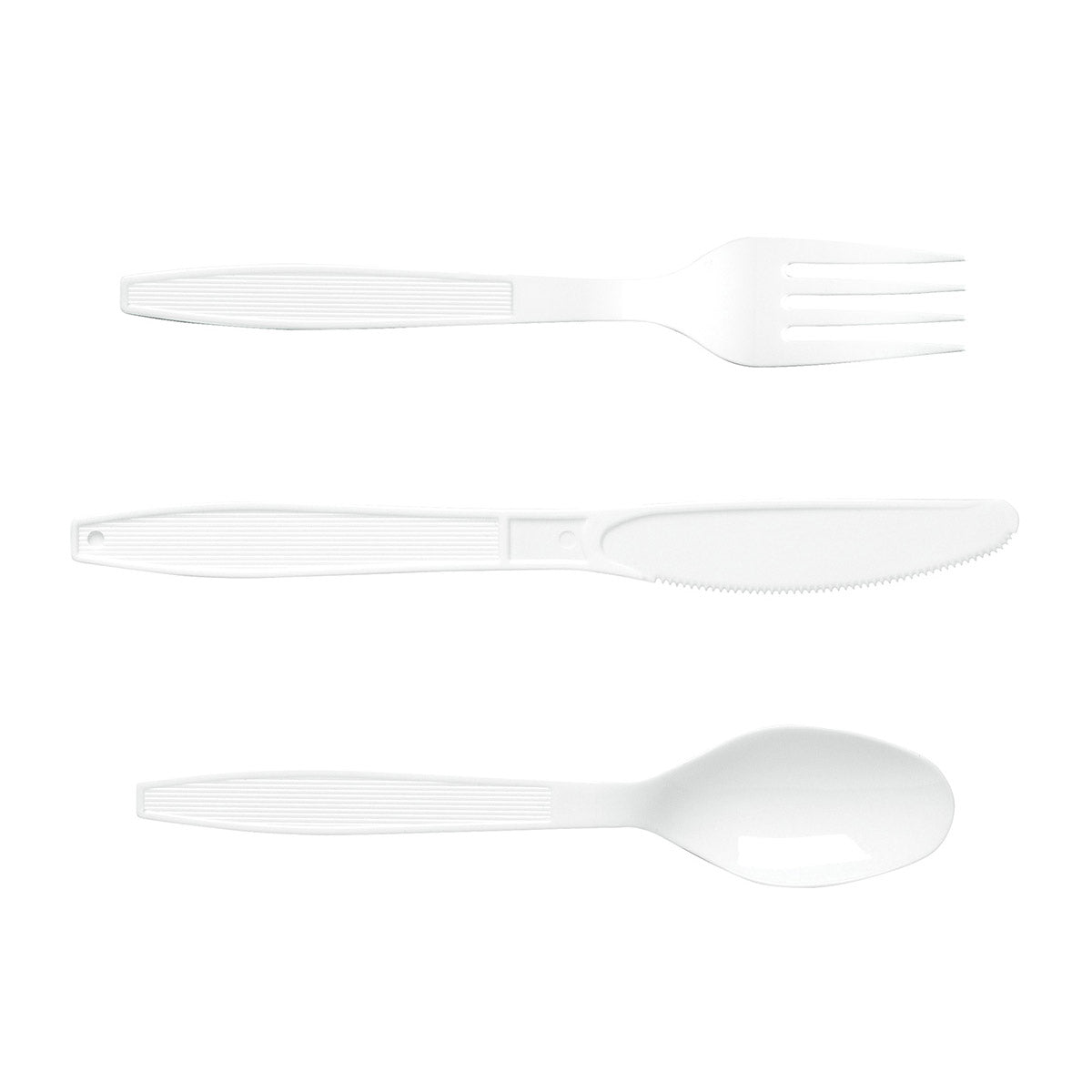 Solo Heavyweight Plastic Knife, White, 500-count